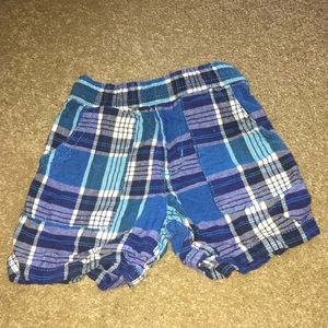 Plaid shorts